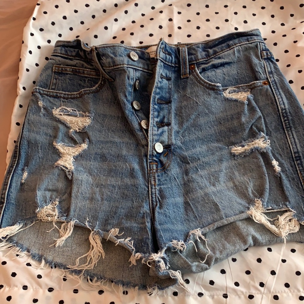 Abercrombie shorts high rise curve love